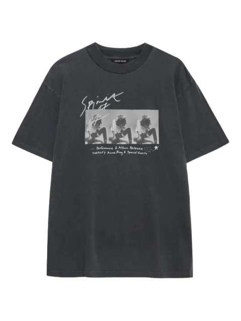 ANINE BING Ashton T-Shirt mit grafischem Print