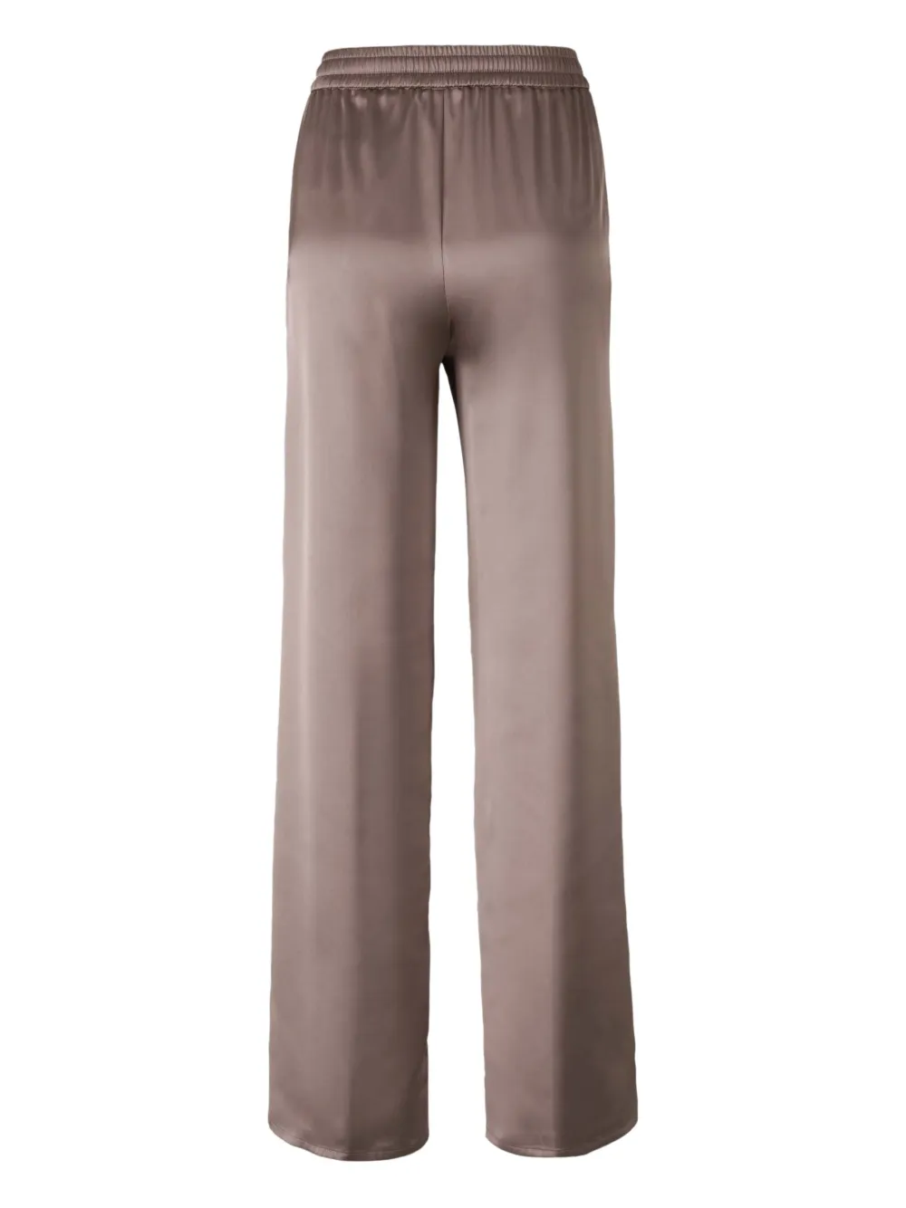 Herno satin trousers - Bruin