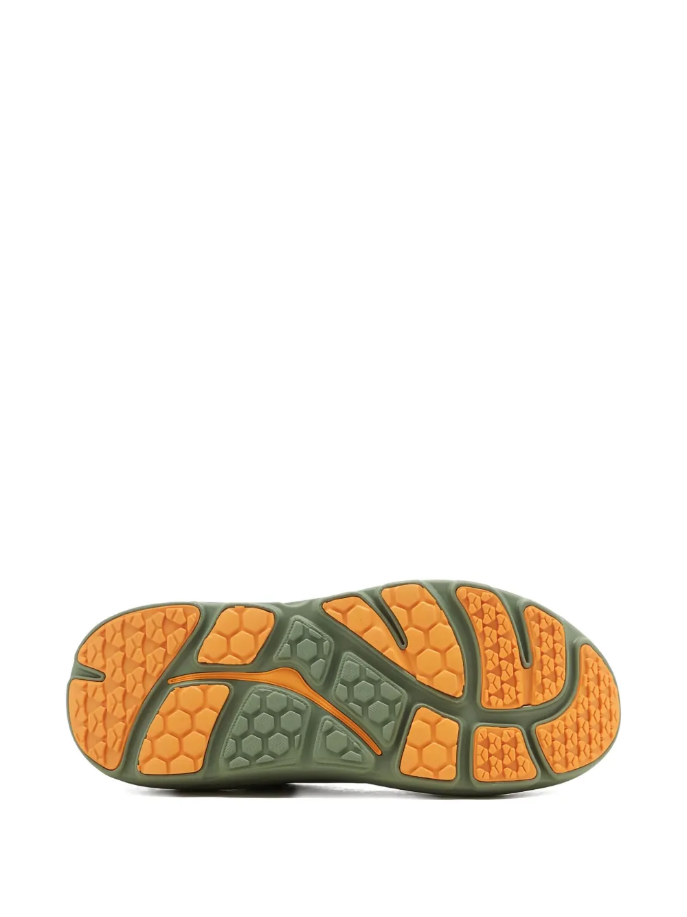 HOKA One Bondi B3LS "Flaxseed Varsity Yellow" sneakers Green
