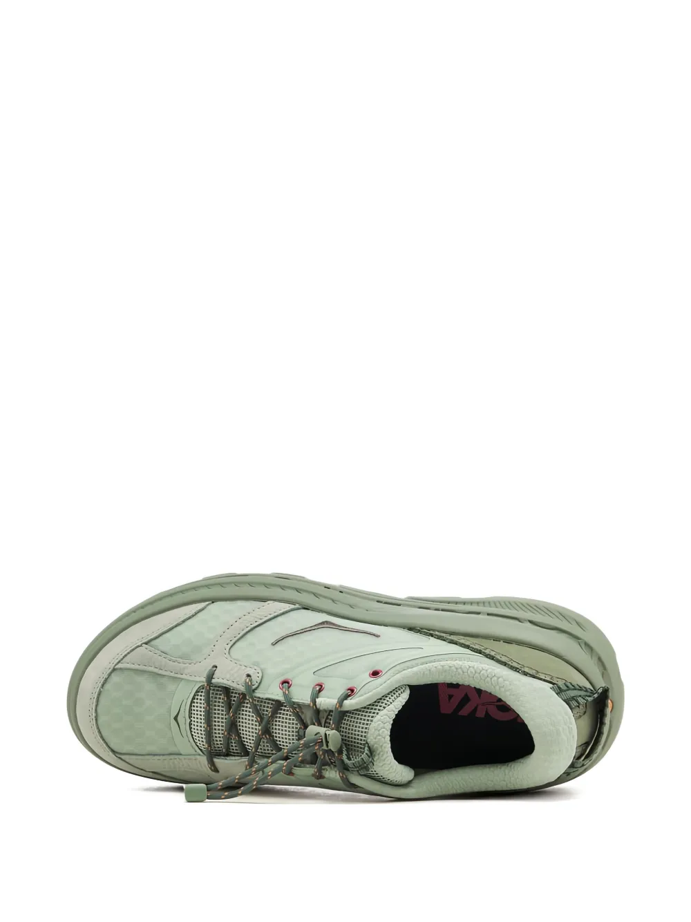 HOKA One Bondi B3LS "Flaxseed Varsity Yellow" sneakers Green