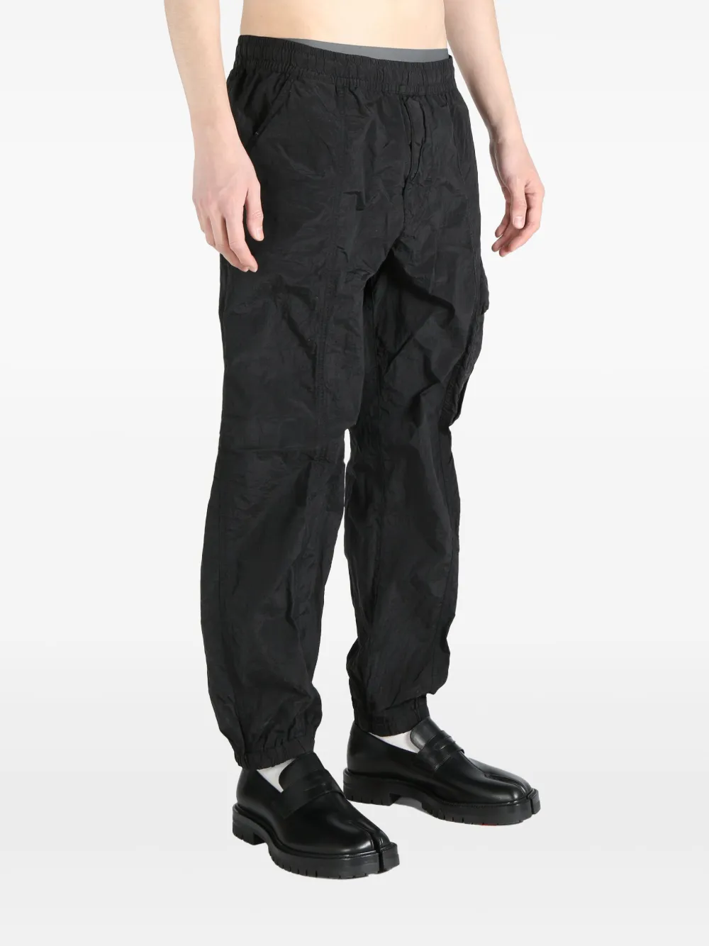 Stone Island Compass-badge trousers Zwart