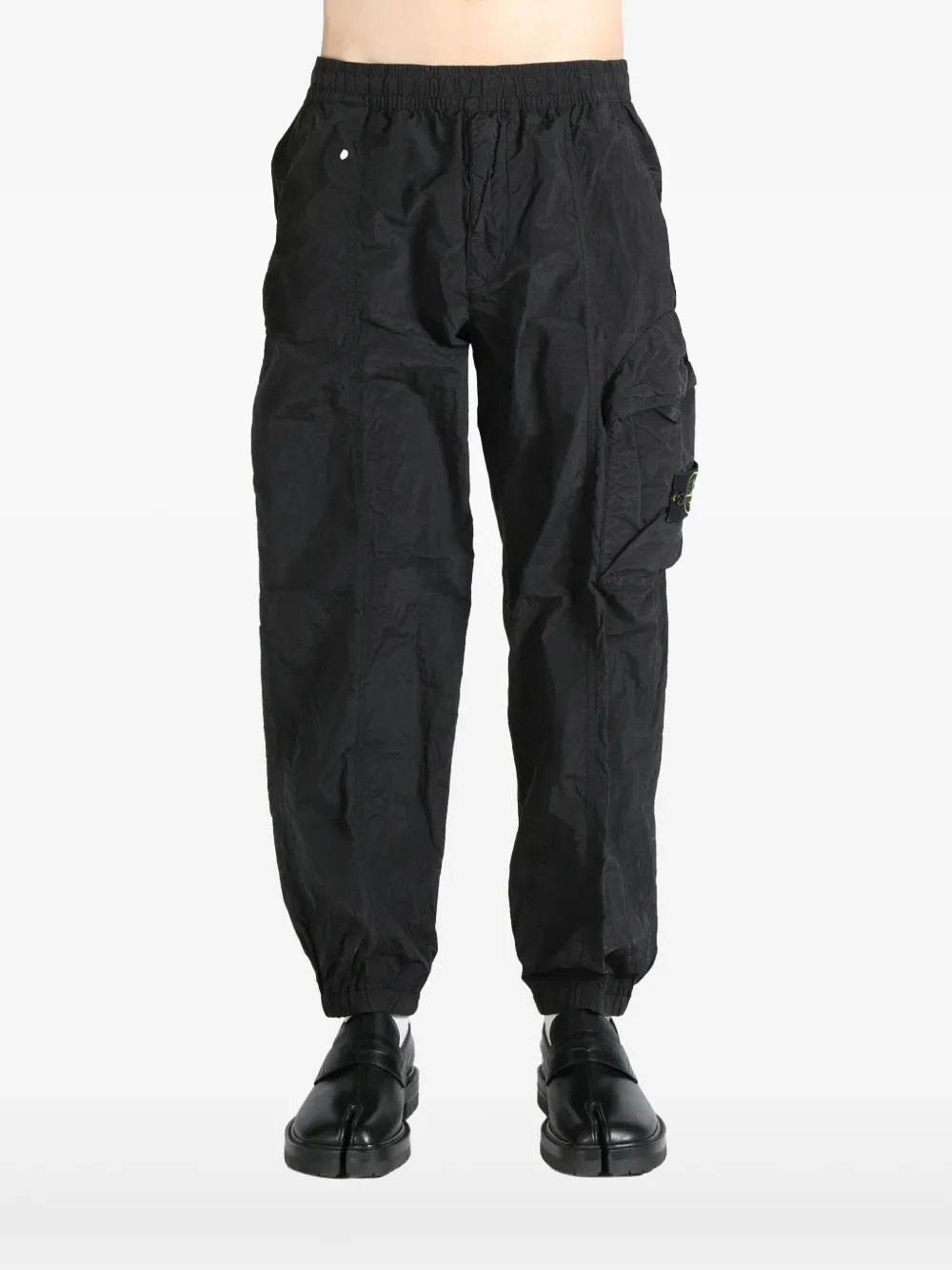 Stone Island Compass-badge trousers - Zwart