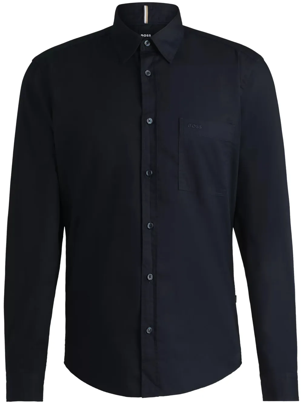 BOSS camisa de algodón | azul | Image 1