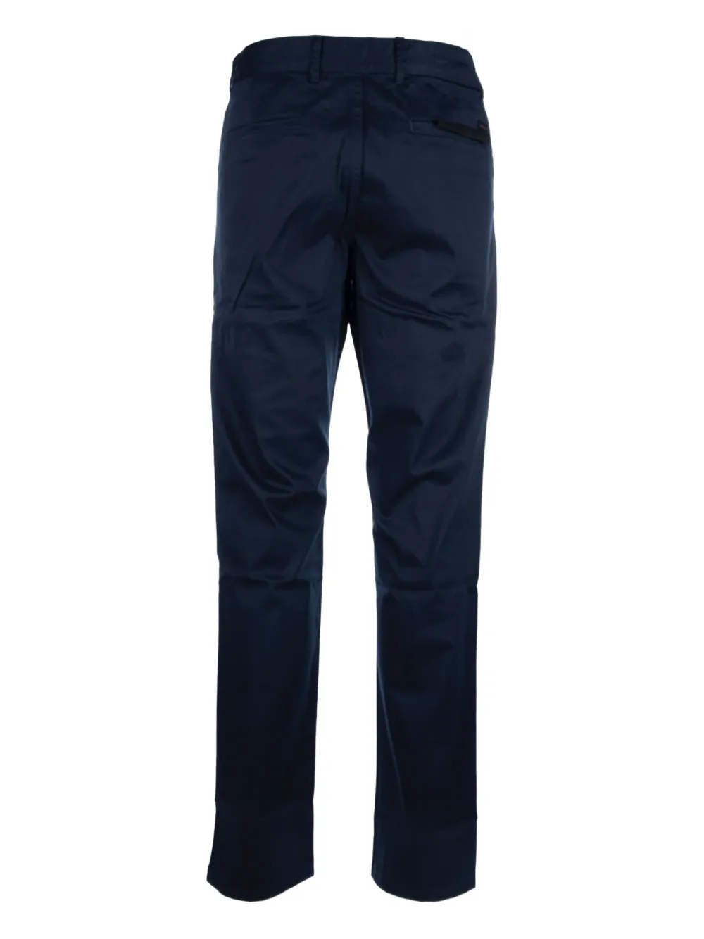 BOSS textured slash-pocket trousers - Blauw