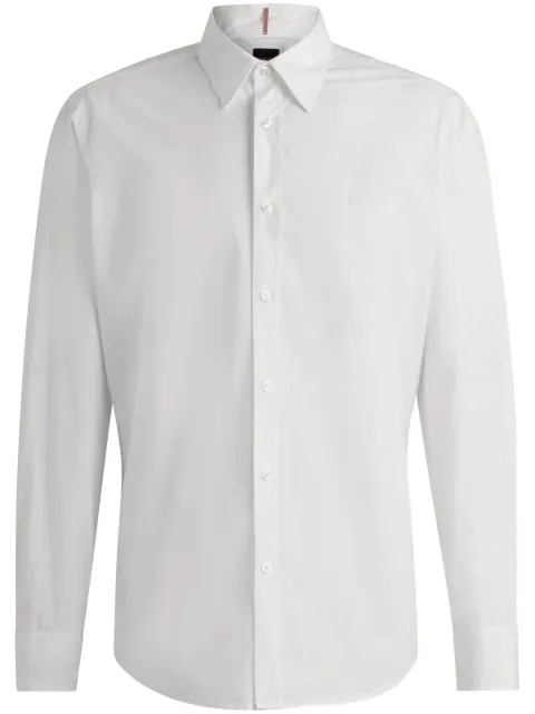 BOSS camisa de algodón