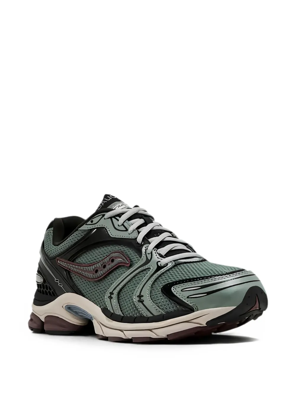 Saucony ProGrid Triumph 4 CS sneakers Groen