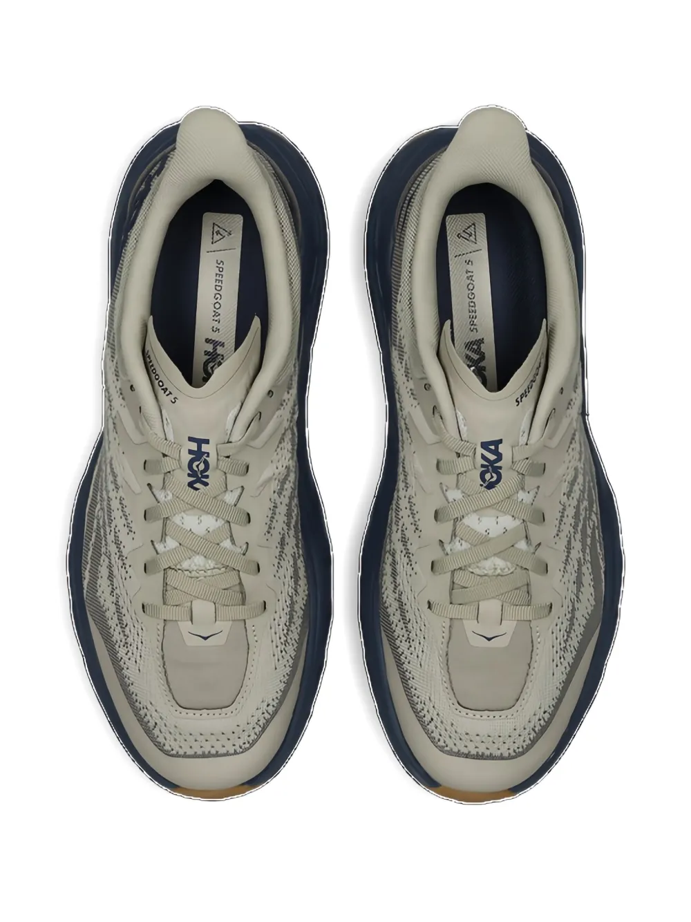 HOKA Speedgoat 5 "Farro Varsity Navy" sneakers Grey