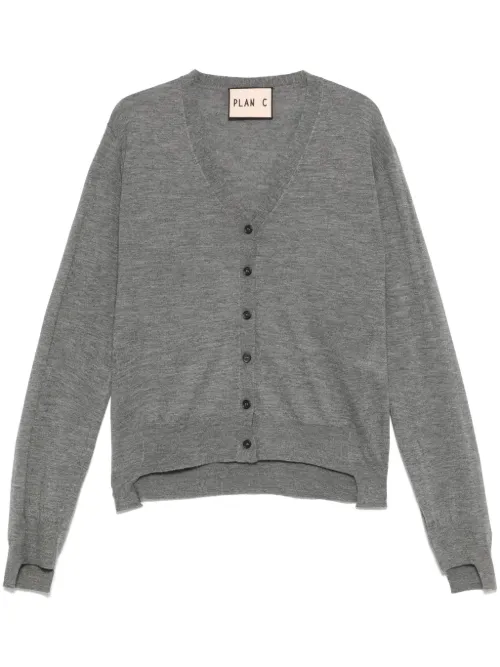 Plan C cardigan en cachemire - Gris - Plan C - Modalova