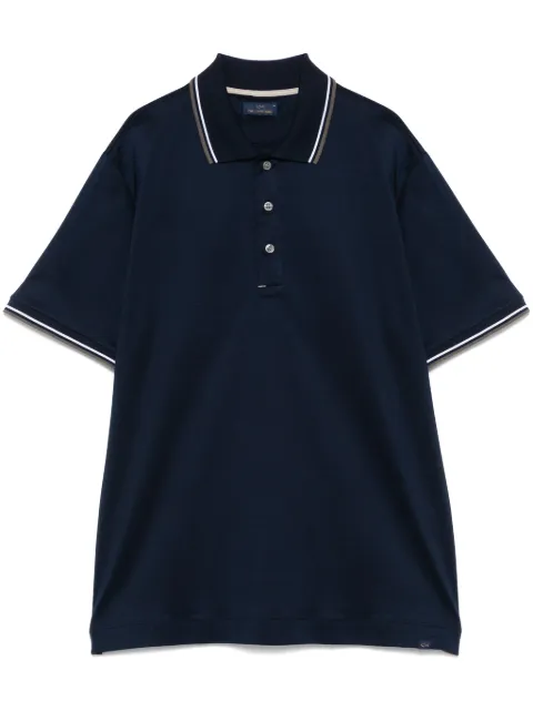 Paul & Shark stripe-trim polo shirt
