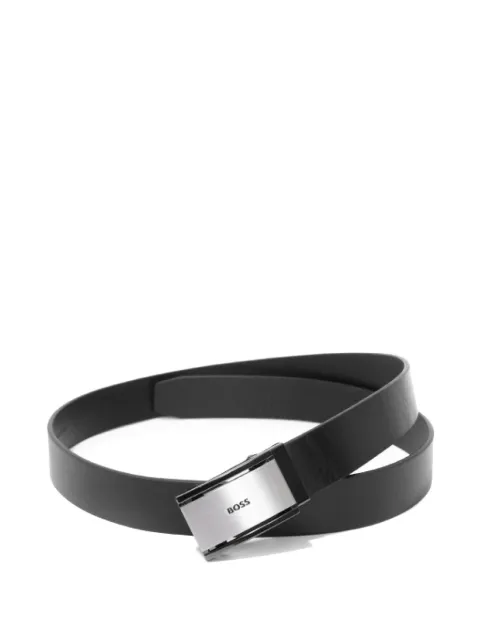 BOSS leather belt
