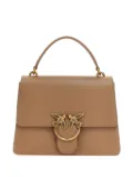 PINKO Love One tote bag - Neutrals