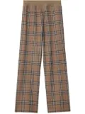 Burberry Check track pants - Neutrals