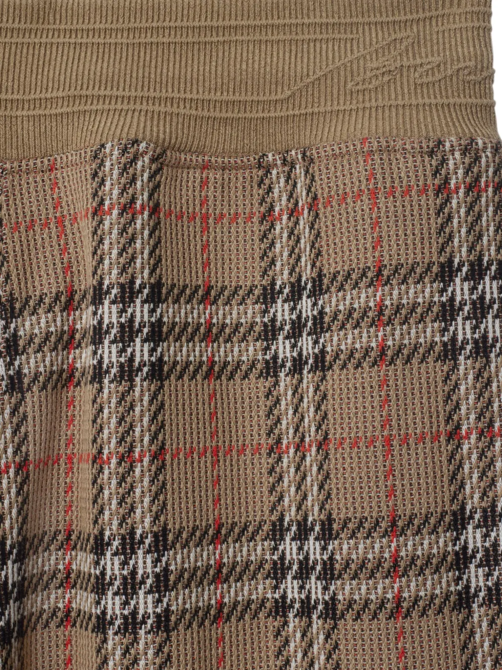 Burberry Check track pants - Beige