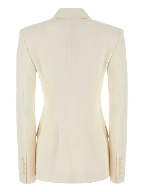 ジャケット THE ANDAMANE Ivory stretch gabardine blazer 28347129_57730801_600.jpg