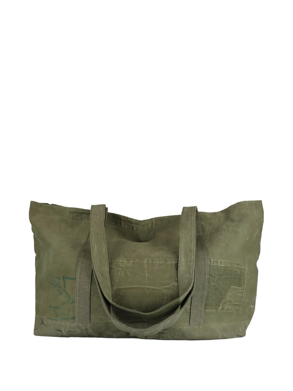 Readymade cotton tote bag - Groen