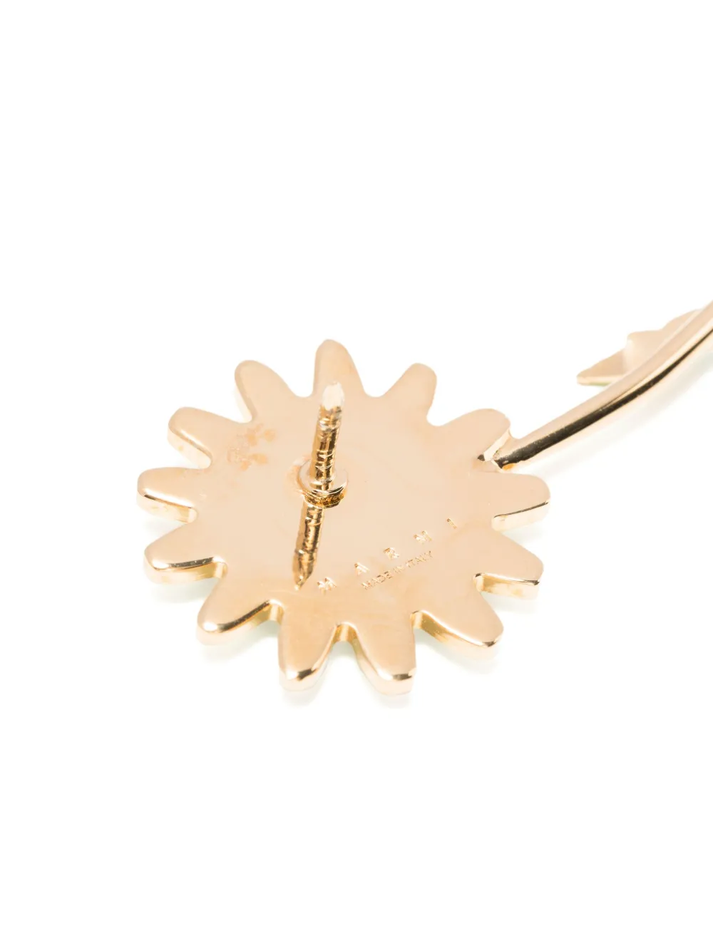 Marni Broche met speldsluiting - Goud