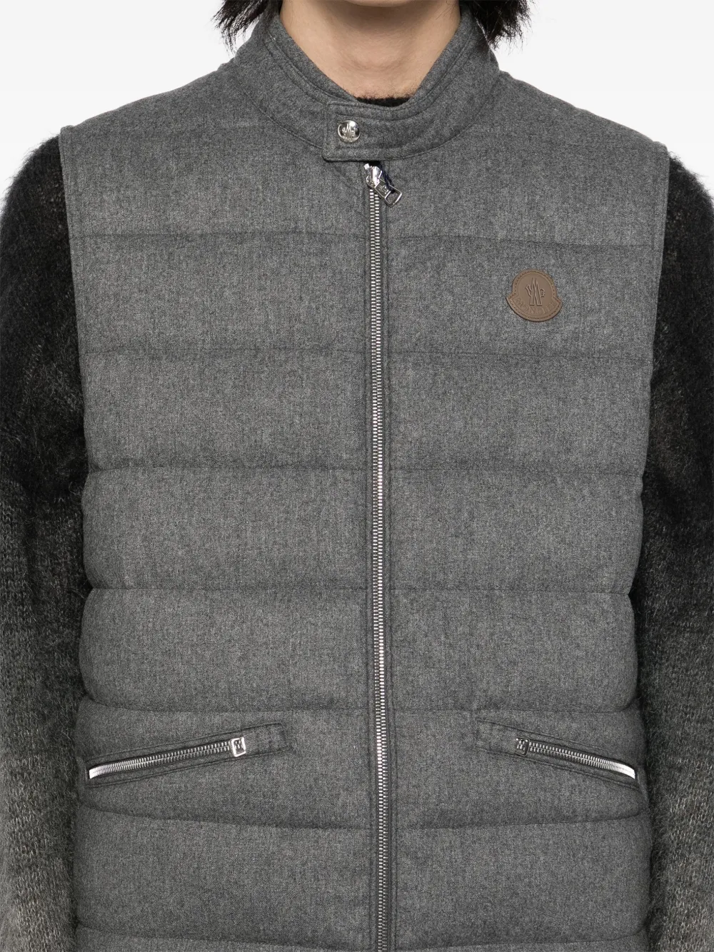 Moncler Gallienne bodywarmer Grijs