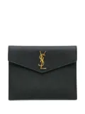 Saint Laurent Pre-Owned 2013-2024 Baby Grain De Poudre Uptown Envelope clutch bag - Black