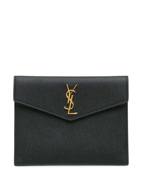 Saint Laurent Pre-Owned 2013-2024 Baby Grain De Poudre Uptown Envelope clutch bag