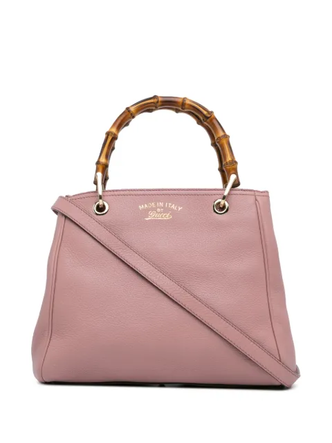 Gucci Pre-Owned 2000-2015 Small Calfskin Bamboo Shopper satchel