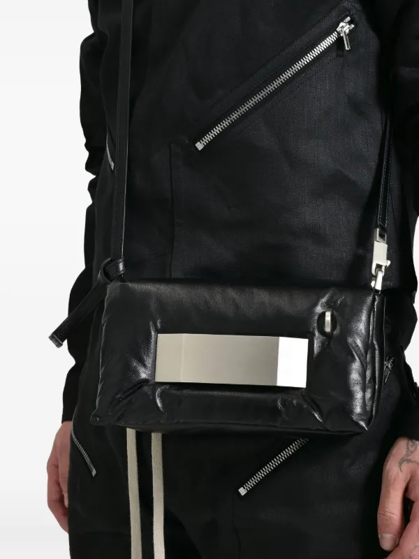 Rick Owens Pillow Griffin ショルダーバッグ | ブラック | FARFETCH JP