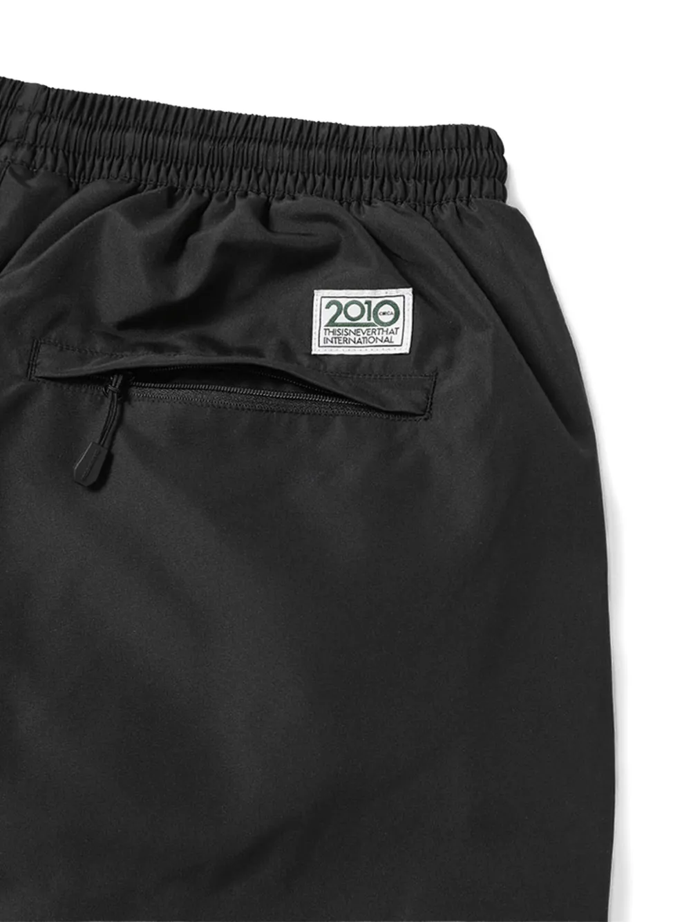 This Is Never That Warm Up broek met ritszak en trekkoord Zwart