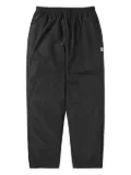 This Is Never That Warm Up zip-pocket drawstring trousers - Black
