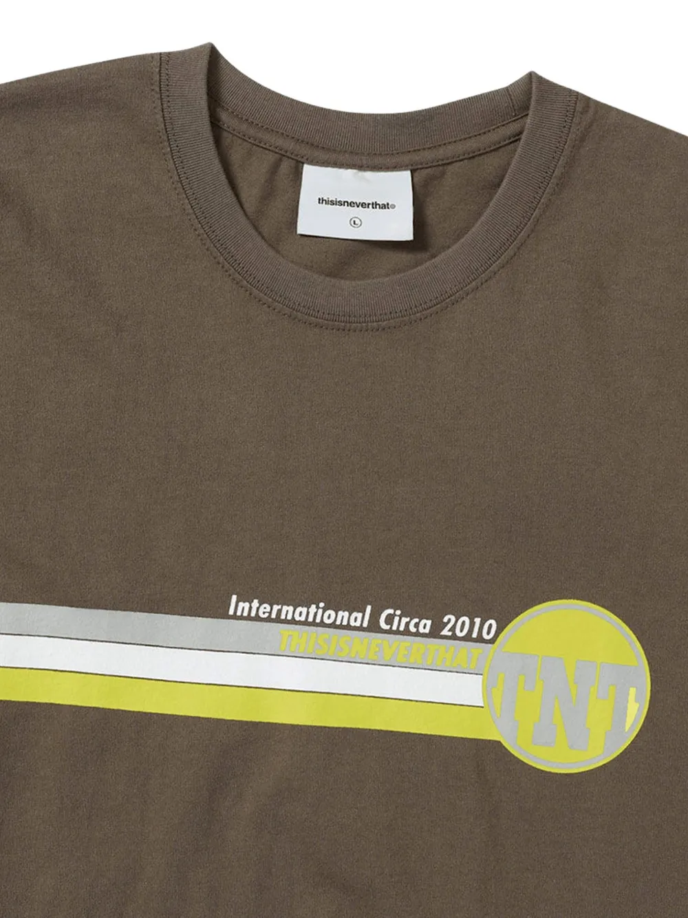 This Is Never That Track Lines T-shirt Bruin
