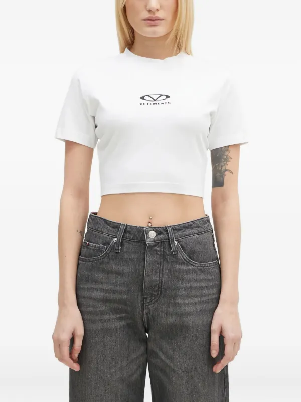 VETEMENTS ネームロゴTシャツ VETEMENTS ロゴ Tシャツ