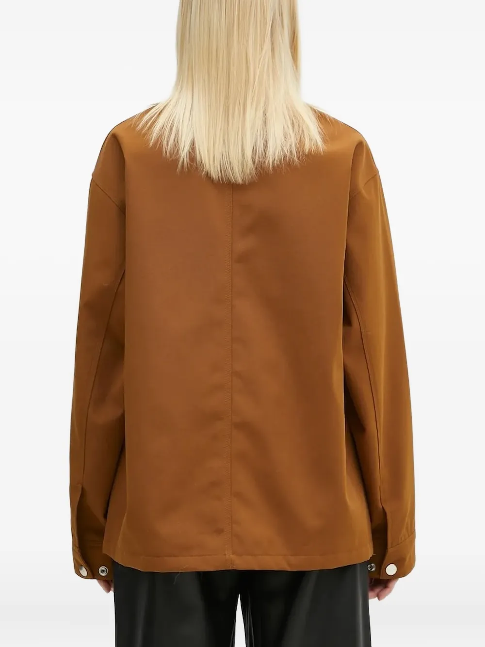 Carhartt WIP corduroy-collar pocket jacket Bruin
