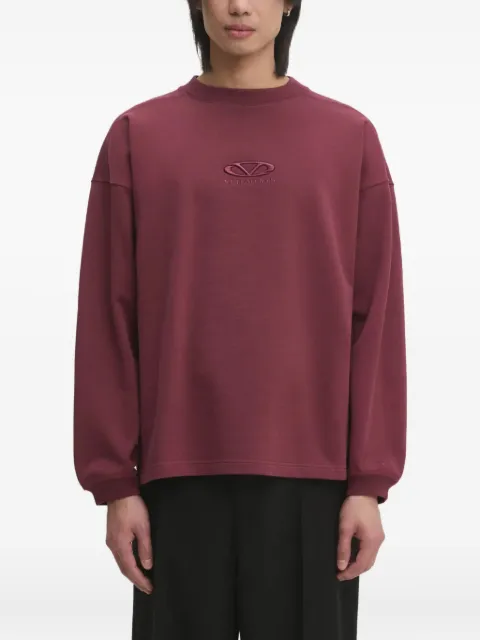 VETEMENTS logo-embroidered sweatshirt