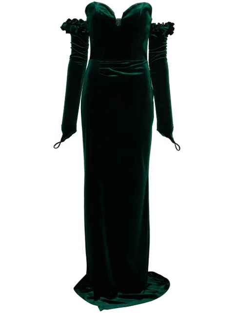 CRISTALLINI robe longue Brigitte