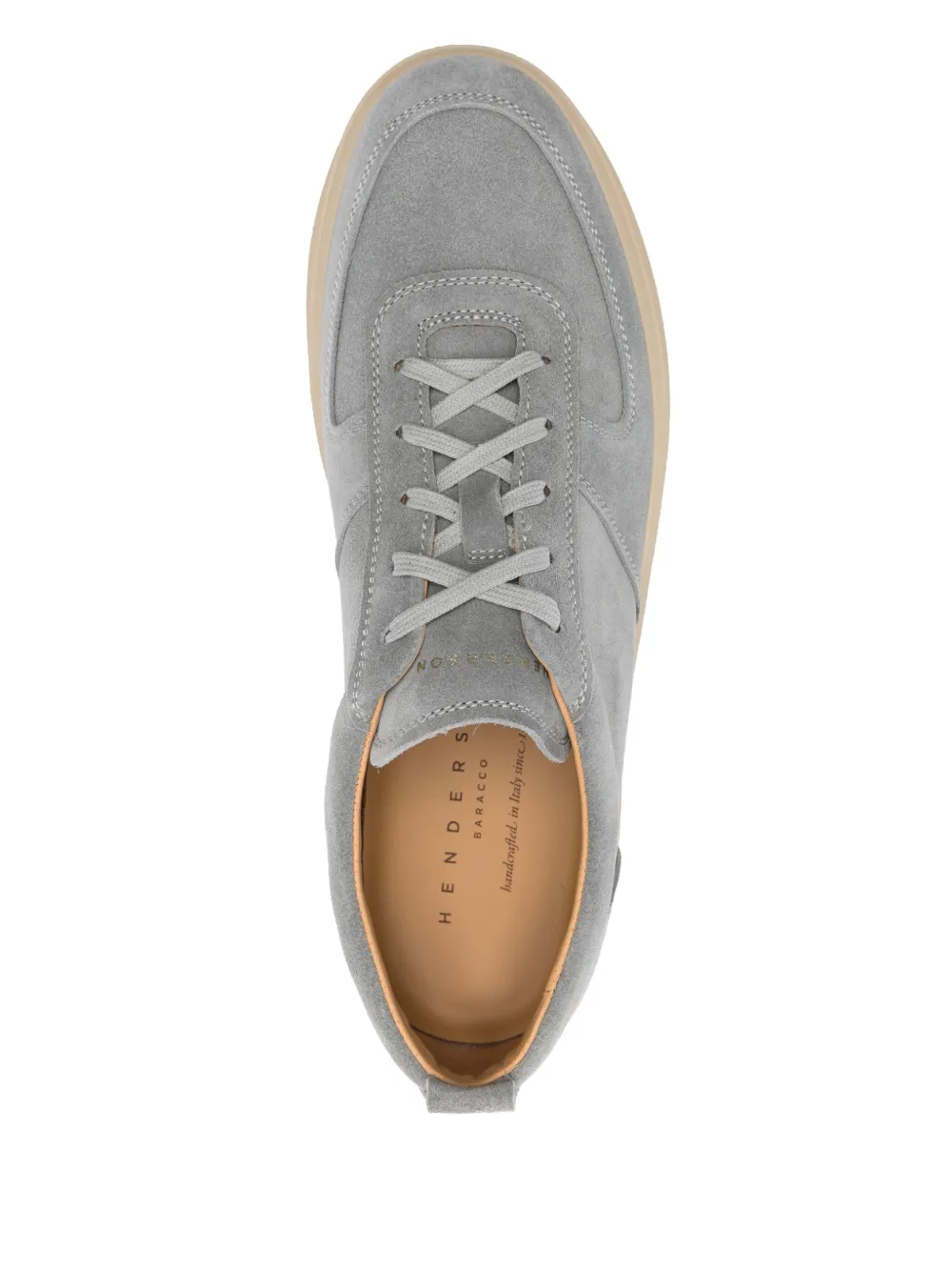 Henderson Baracco suede sneakers Grey