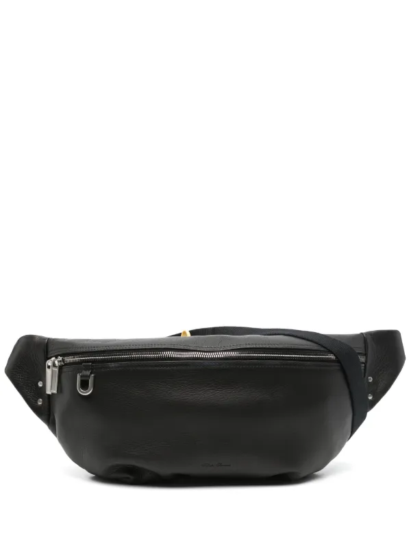 Rick Owens Leather Belt Bag | Black | FARFETCH