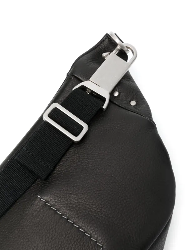 Rick Owens Leather Belt Bag | Black | FARFETCH