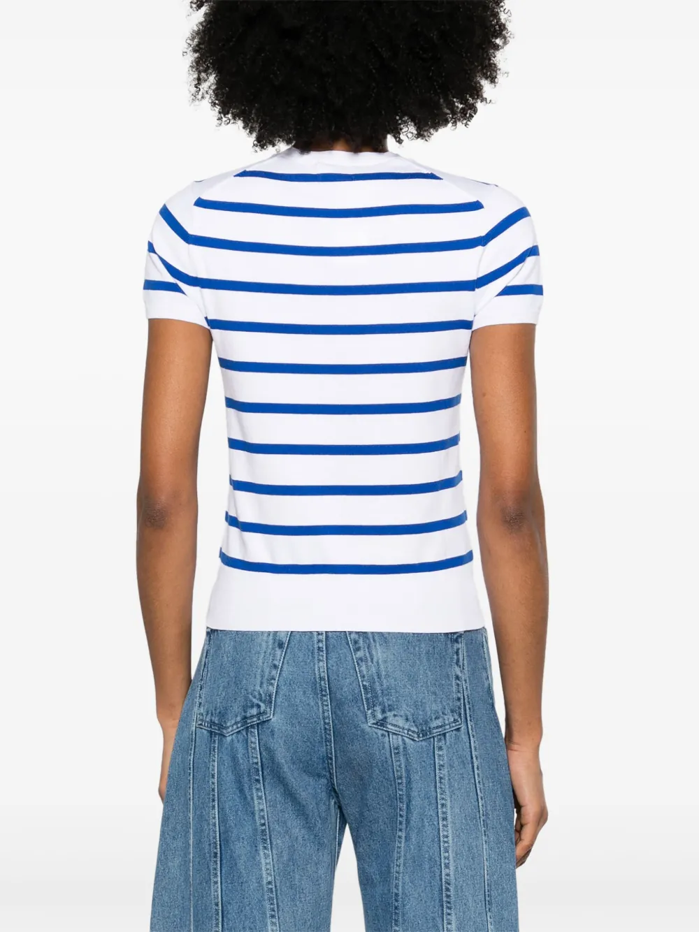 Polo Ralph Lauren Gestreept T-shirt Blauw