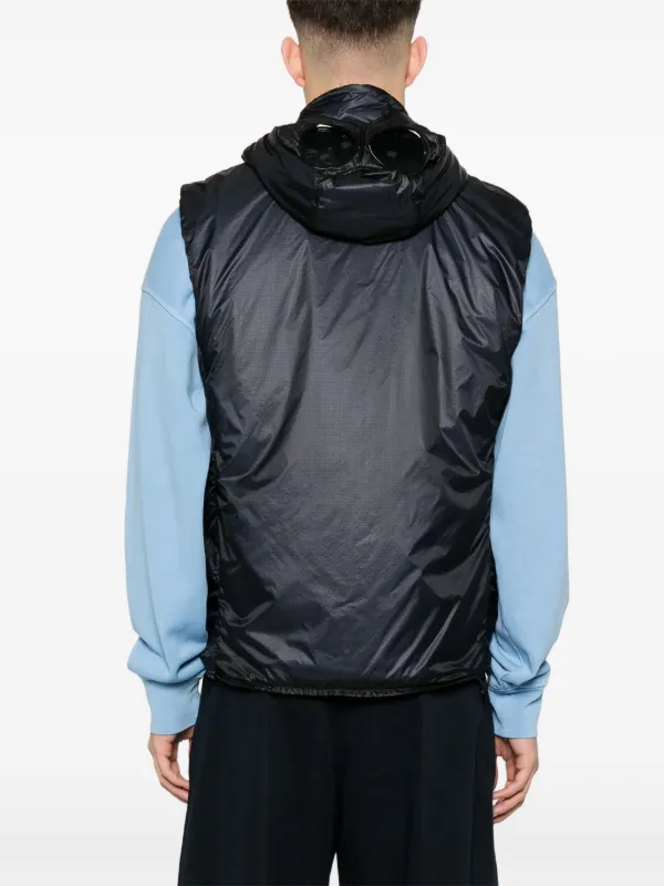 h*★様 CP COMPANY ベスト C.P. Company ゴーグルディテール ベスト | ブルー | FARFETCH JP