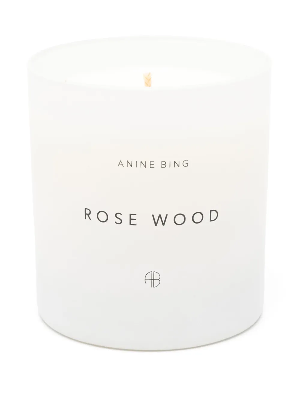 ANINE BING Rose Wood candle (226.7g) | White | Image 1