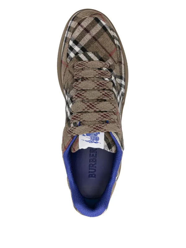 スニーカー BURBERRY Men Sneakers 8101906 Brown BURBERRY: Sneakers men - Dove Grey | Burberry sneakers