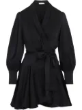 ZIMMERMANN silk mini dress - Black