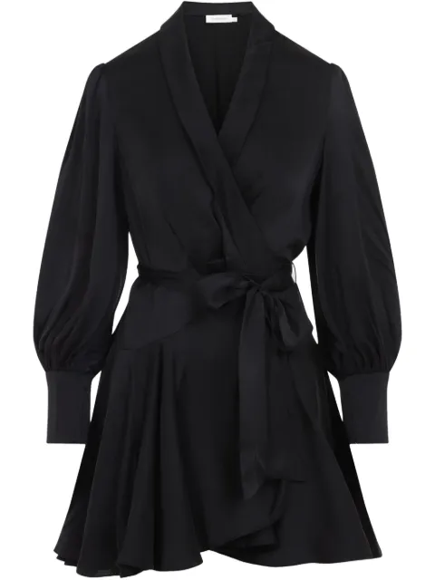 ZIMMERMANN vestido corto de seda