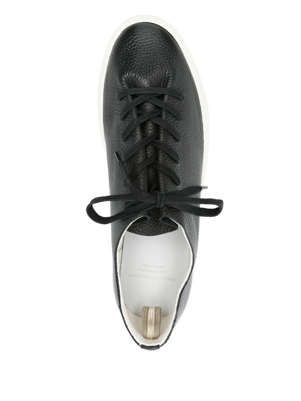 Officine Creative leather sneakers Black