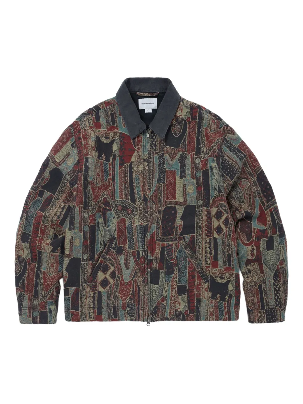 This Is Never That Crazy Work paisley-pattern jacket | Brown | Image 1