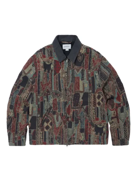 This Is Never That Crazy Work paisley-pattern jacket
