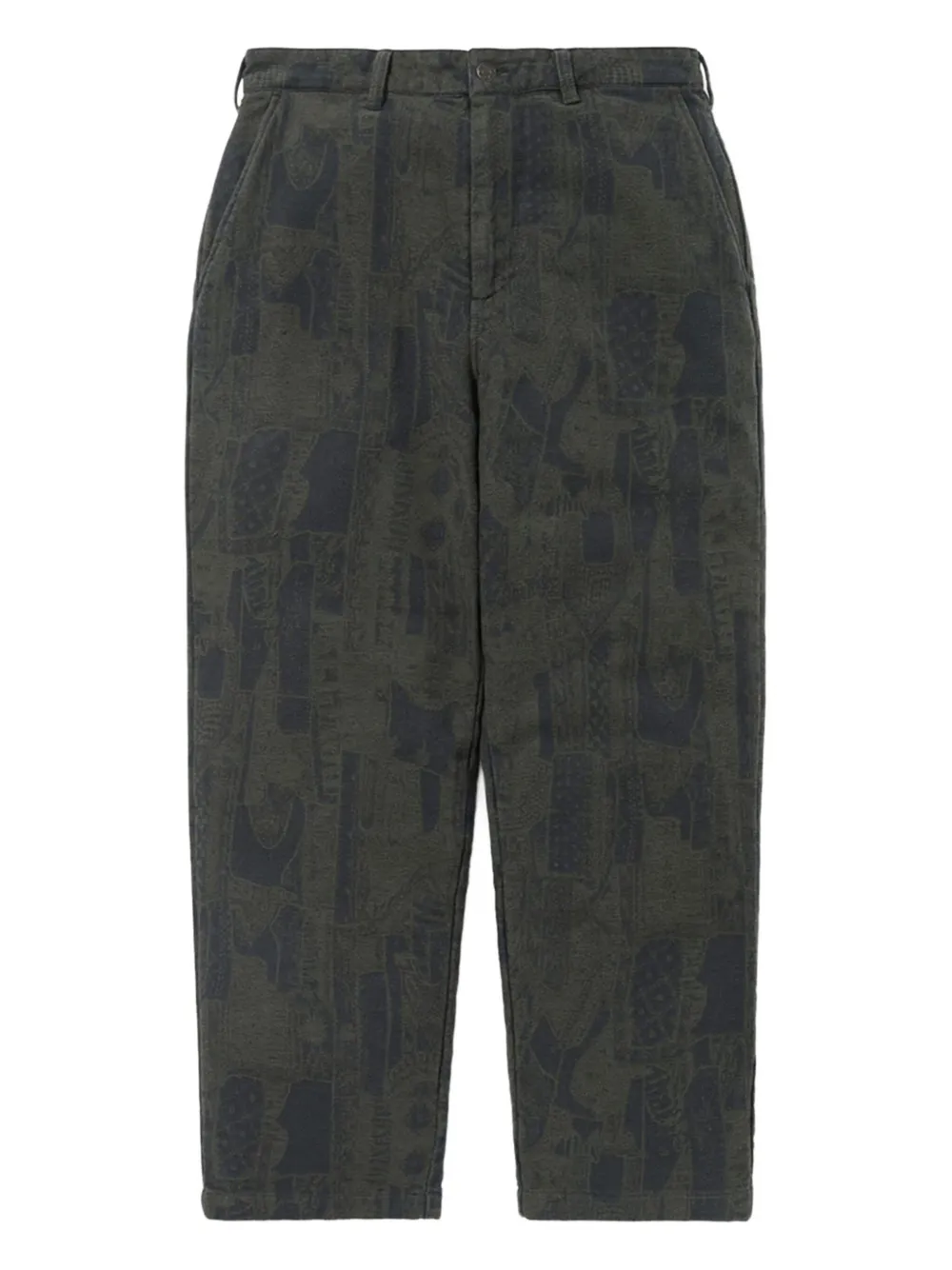 This Is Never That Crazy abstract-print trousers | Blue | Image 1