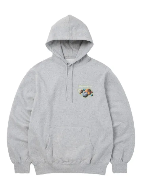 This Is Never That solar system print hoodie