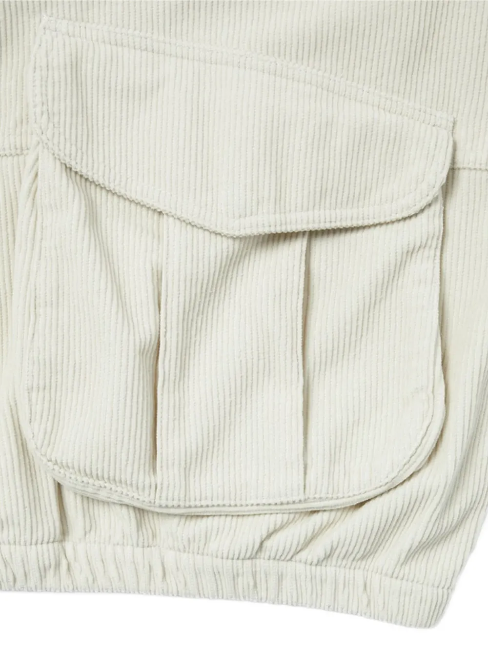 This Is Never That hooded corduroy field jacket Wit