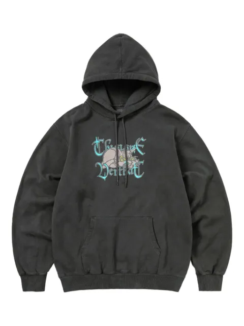 This Is Never That graphic drawstring hoodie