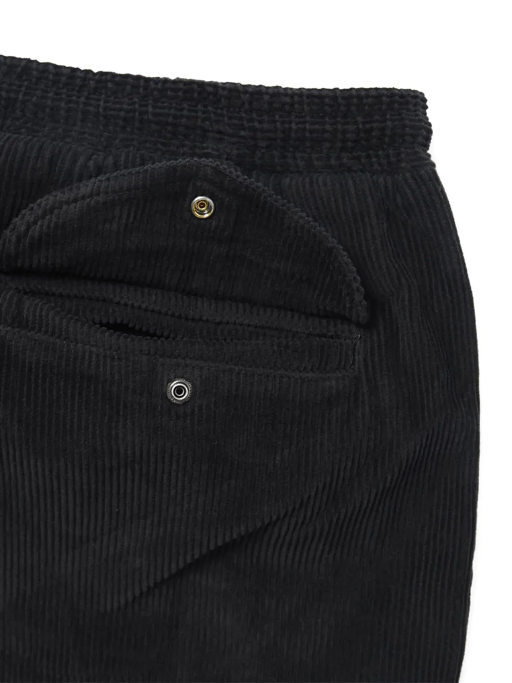 This Is Never That Cropped broek met vlakken Zwart