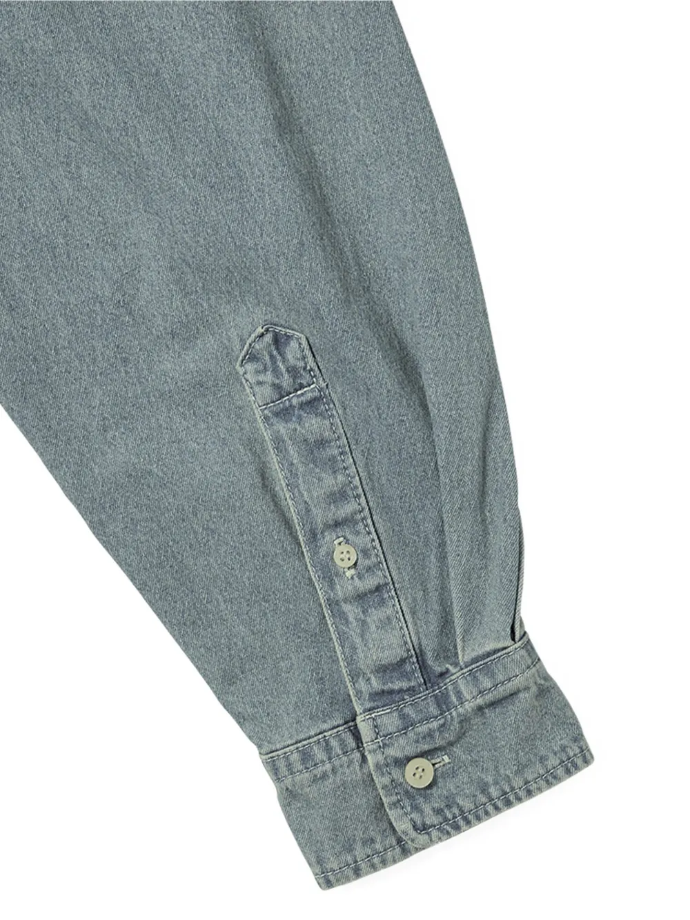 This Is Never That Denim overhemd Blauw